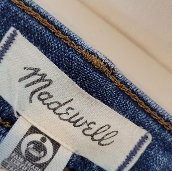 Madewell Women's 10" High-Rise Skinny Jeans in Bradshaw Wash - Size 28 - Picture 12 of 15